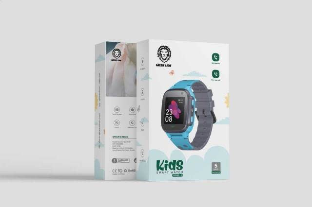 Green Lion Series-1 Kids Smart Watch - Blue-Smartwatches-Ilumina Benelux
