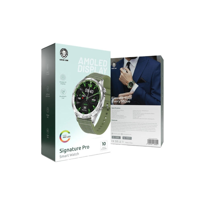 Green Lion Signature Pro Smart Watch - Green-Smartwatches-Ilumina Benelux