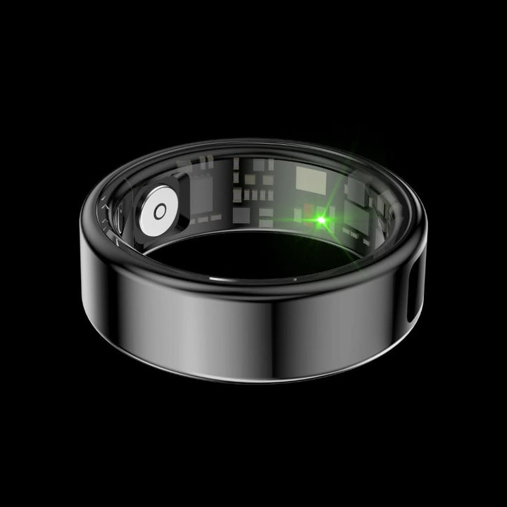 Green Lion Smart Ring Pro With Digital Display - Size 11 - Zwart-Trackers-Ilumina Benelux