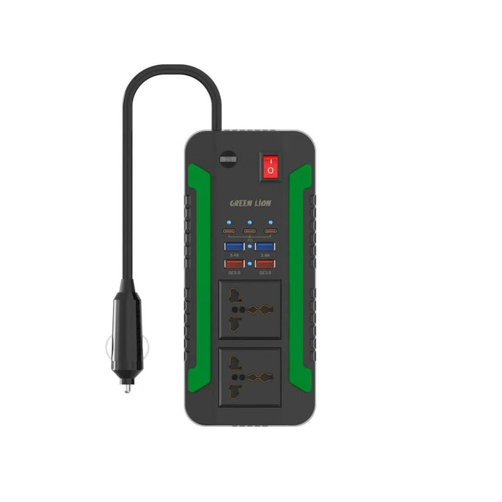 Green Lion Spark 300w Power Inverter - Zwart-Omvormer-Ilumina Benelux