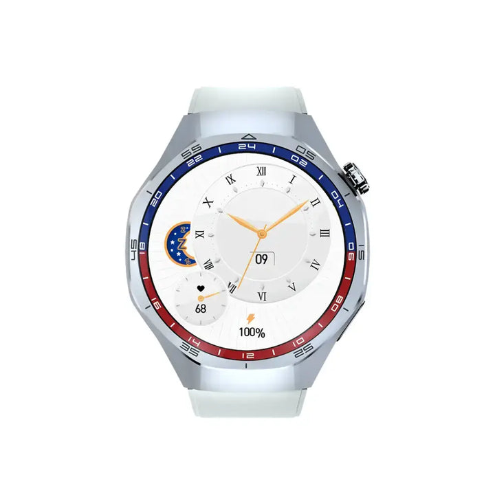 Green Lion Tech Master Amoled Smart Watch - Silver-Smartwatches-Ilumina Benelux