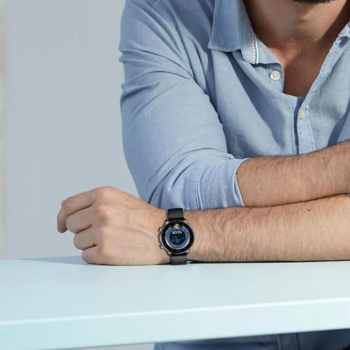 Green Lion Track GPS Smart Watch - Zwart-Smartwatches-Ilumina Benelux