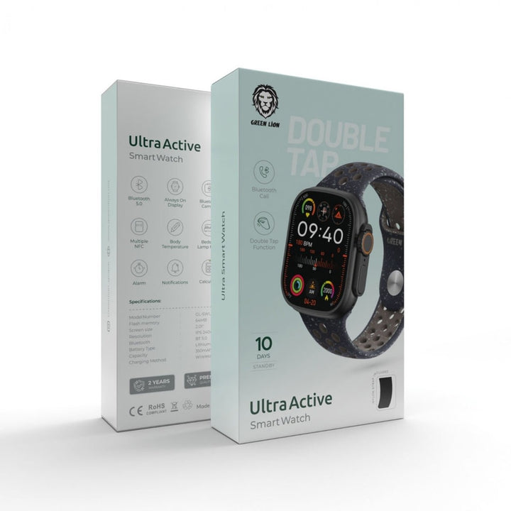 Green Lion Ultra Active U9S Smart Watch -Smartwatches-Ilumina Benelux