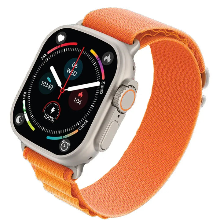 Green Lion Ultra Amoled Smart Watch - Orange-Smartwatches-Ilumina Benelux