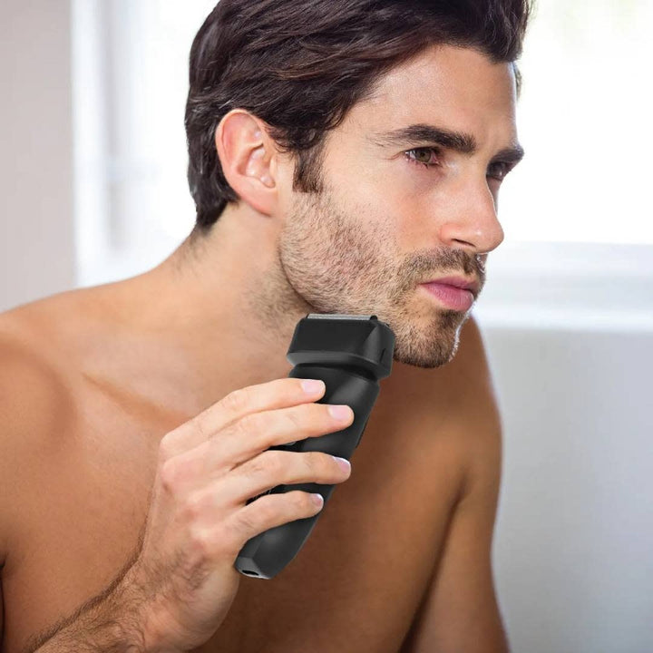 Green Lion Ultra Glide Pro Men's Shaver - Zwart-Baardtrimmer-Ilumina Benelux