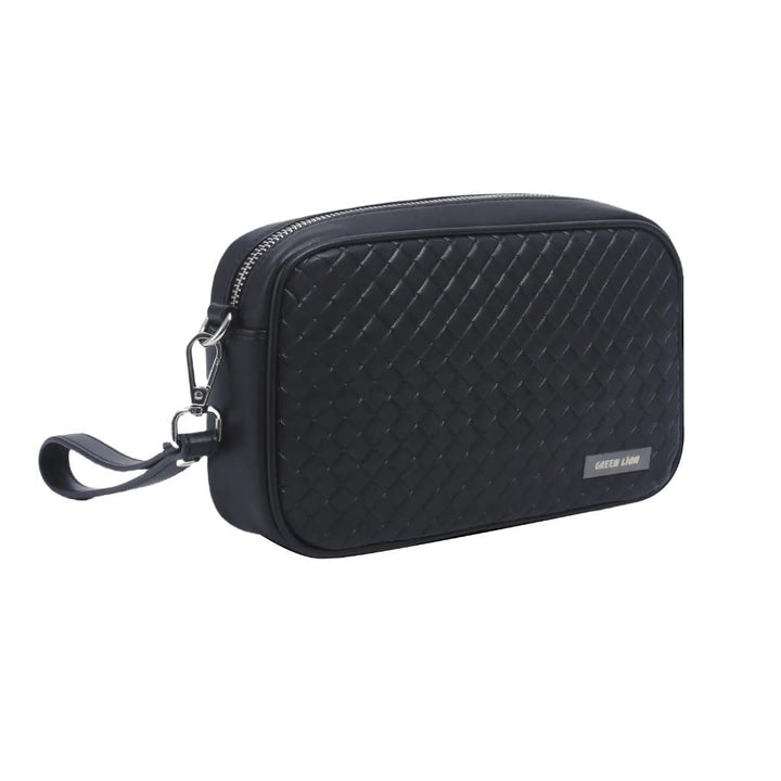 Green Lion Verso Clutch Bag - PU Leather - Zwart-Hoesjes-Ilumina Benelux