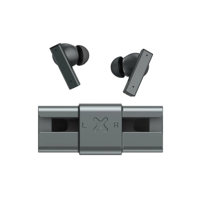 Green Lion ZINC Y Metal Earbuds - TWS with ANC - Zwart-In-ear koptelefoon-Ilumina Benelux