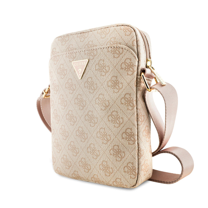 Guess 10 Inch Tablet Bag - Triangle Logo - Roze-Tablethoesjes-Ilumina Benelux