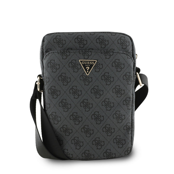 Guess 10 Inch Tablet Bag - Triangle Logo - Zwart-Tablethoesjes-Ilumina Benelux