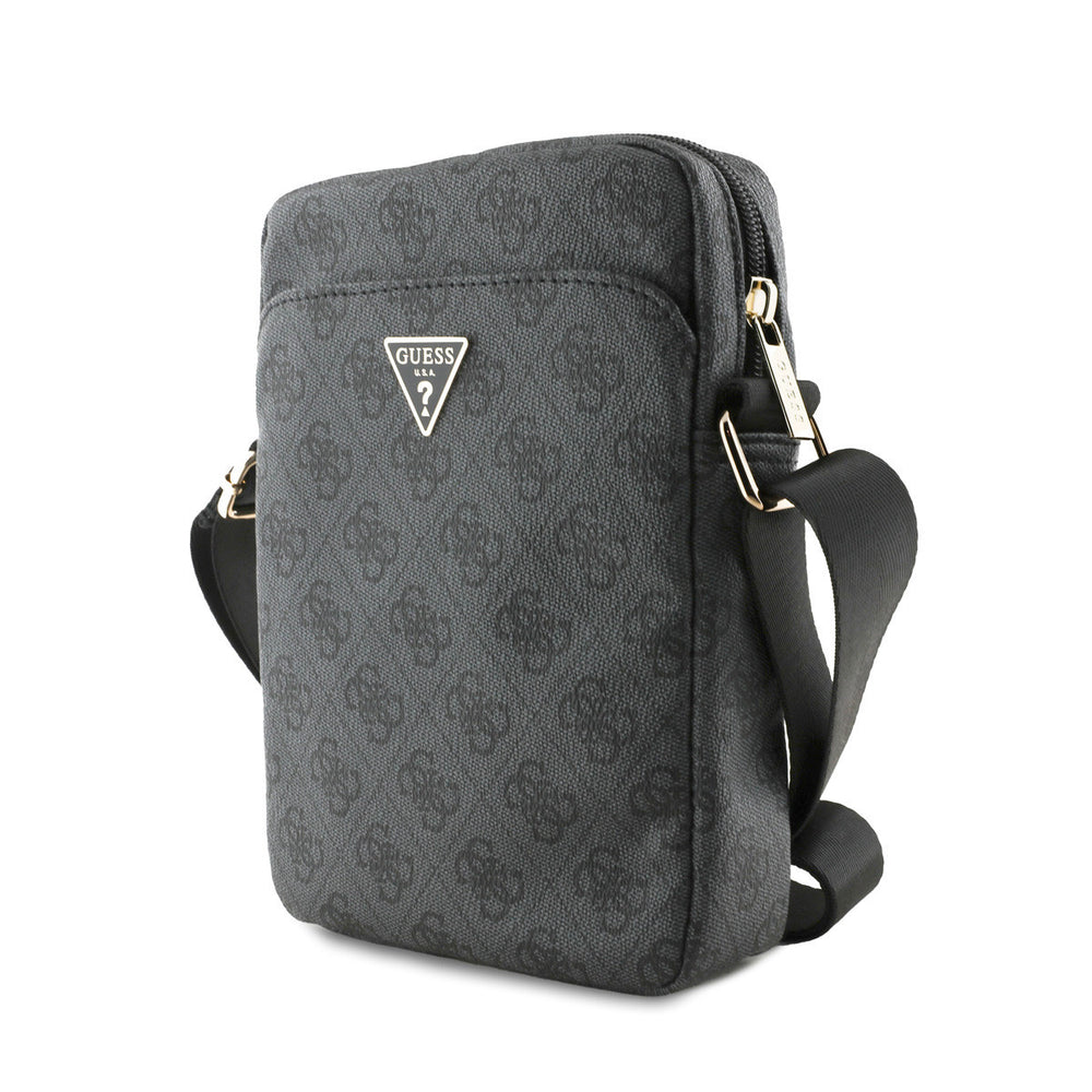 Guess 10 Inch Tablet Bag - Triangle Logo - Zwart-Tablethoesjes-Ilumina Benelux
