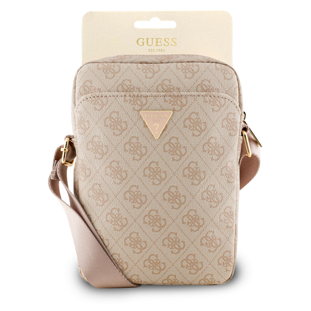 Guess 8 Inch Tablet Bag - Triangle Logo - Roze-Tablethoesjes-Ilumina Benelux