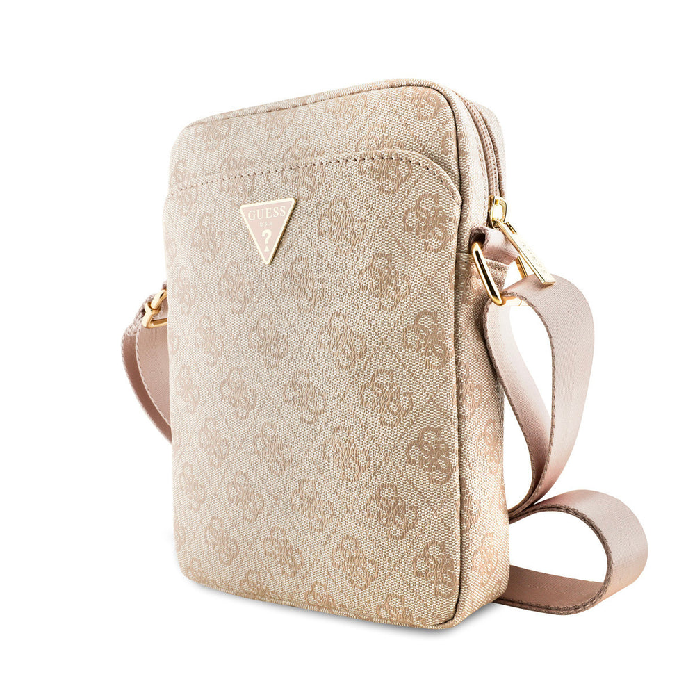 Guess 8 Inch Tablet Bag - Triangle Logo - Roze-Tablethoesjes-Ilumina Benelux
