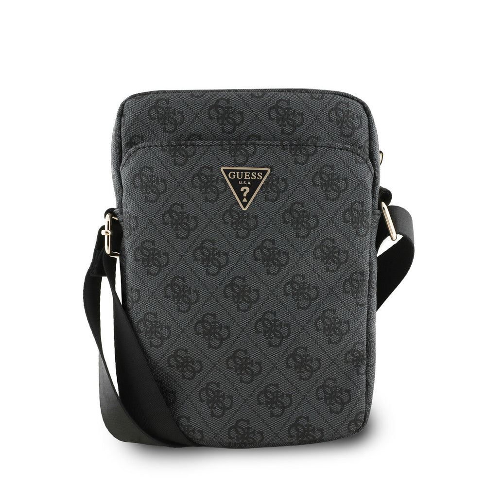 Guess 8 Inch Tablet Bag - Triangle Logo - Zwart-Tablethoesjes-Ilumina Benelux