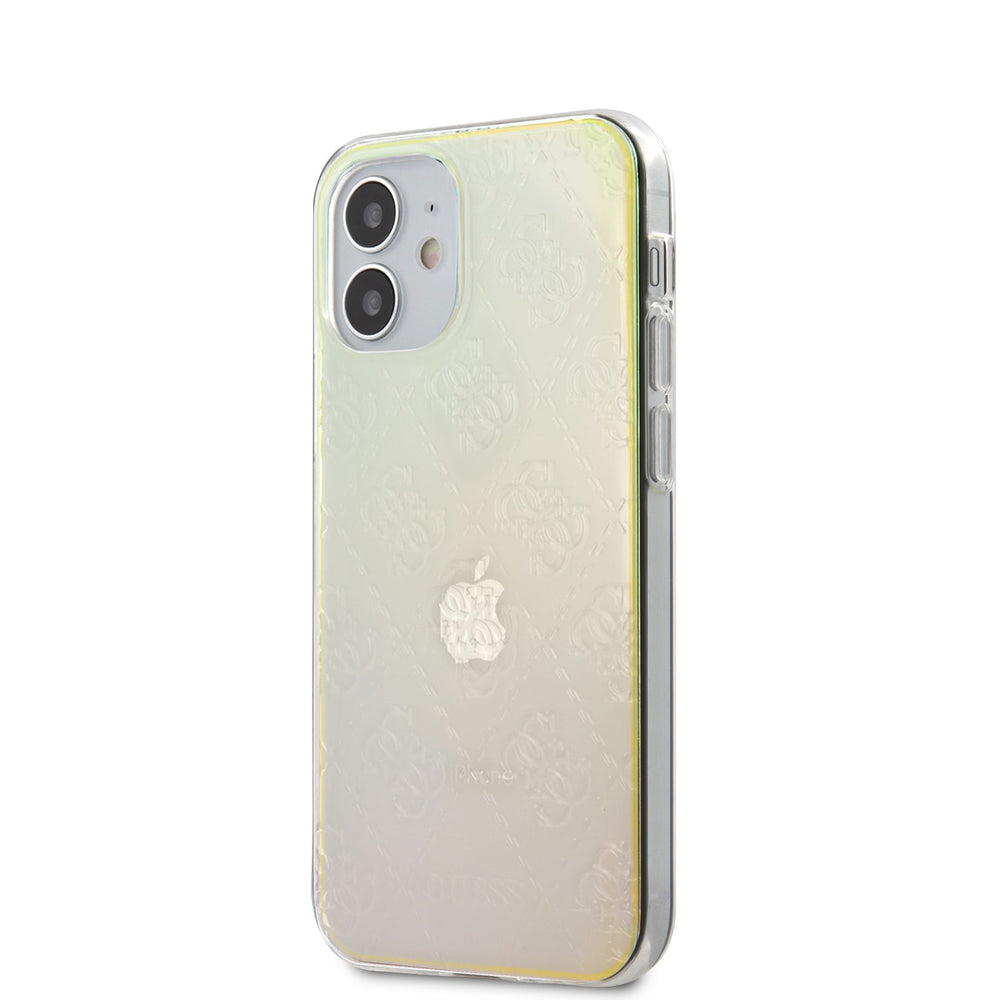 Guess Apple iPhone 12 Mini Print Backcover hoesje - 3D Pattern-Hoesjes-Ilumina Benelux