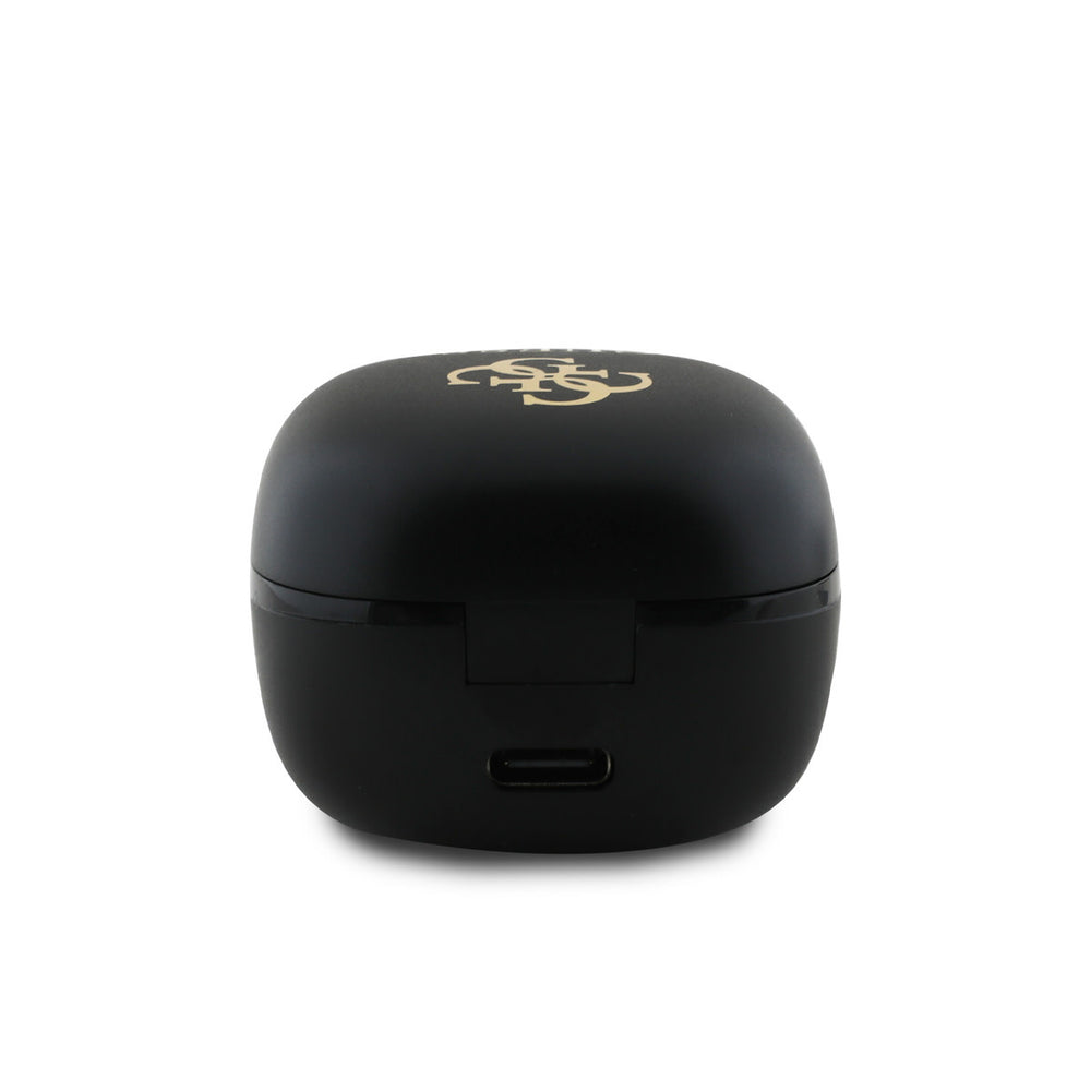 Guess Bluetooth Earbuds - Mini - TWS - Big 4G Logo - Zwart-In-ear koptelefoon-Ilumina Benelux