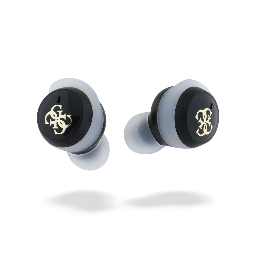 Guess Bluetooth Earbuds - Mini - TWS - Big 4G Logo - Zwart-In-ear koptelefoon-Ilumina Benelux