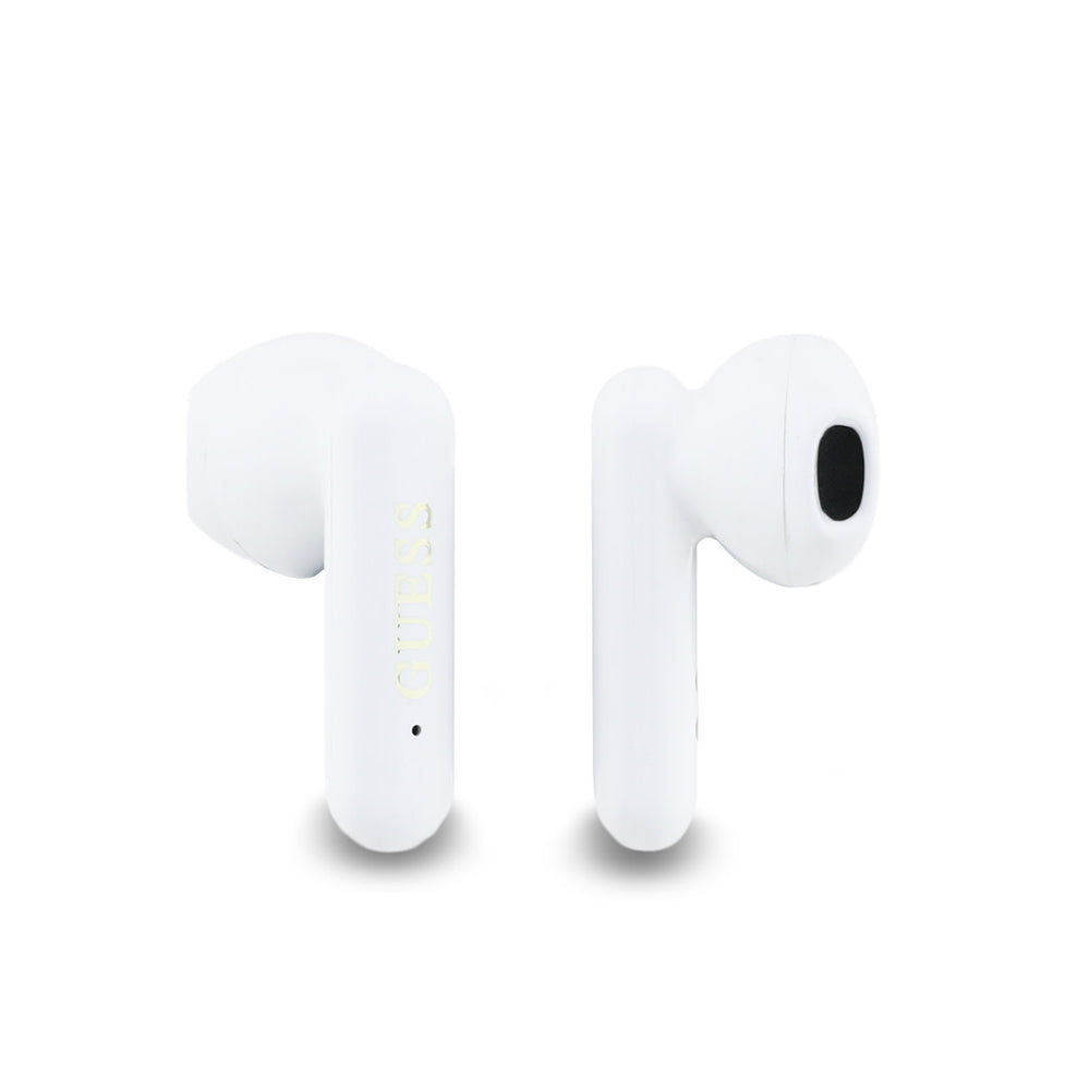 Guess Bluetooth Earbuds - TWS - 4G Metal Logo - Wit-In-ear koptelefoon-Ilumina Benelux