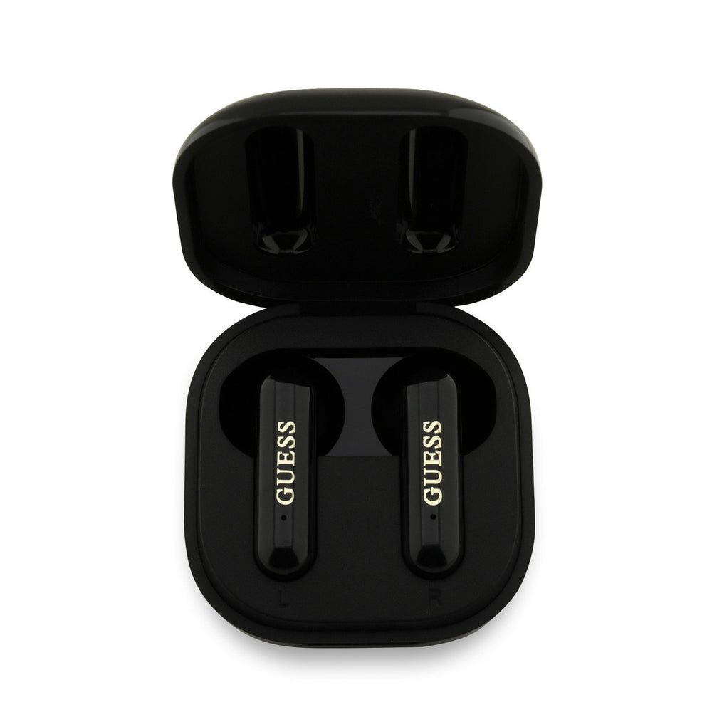 Guess Bluetooth Earbuds - TWS - 4G Metal Logo - Zwart-In-ear koptelefoon-Ilumina Benelux