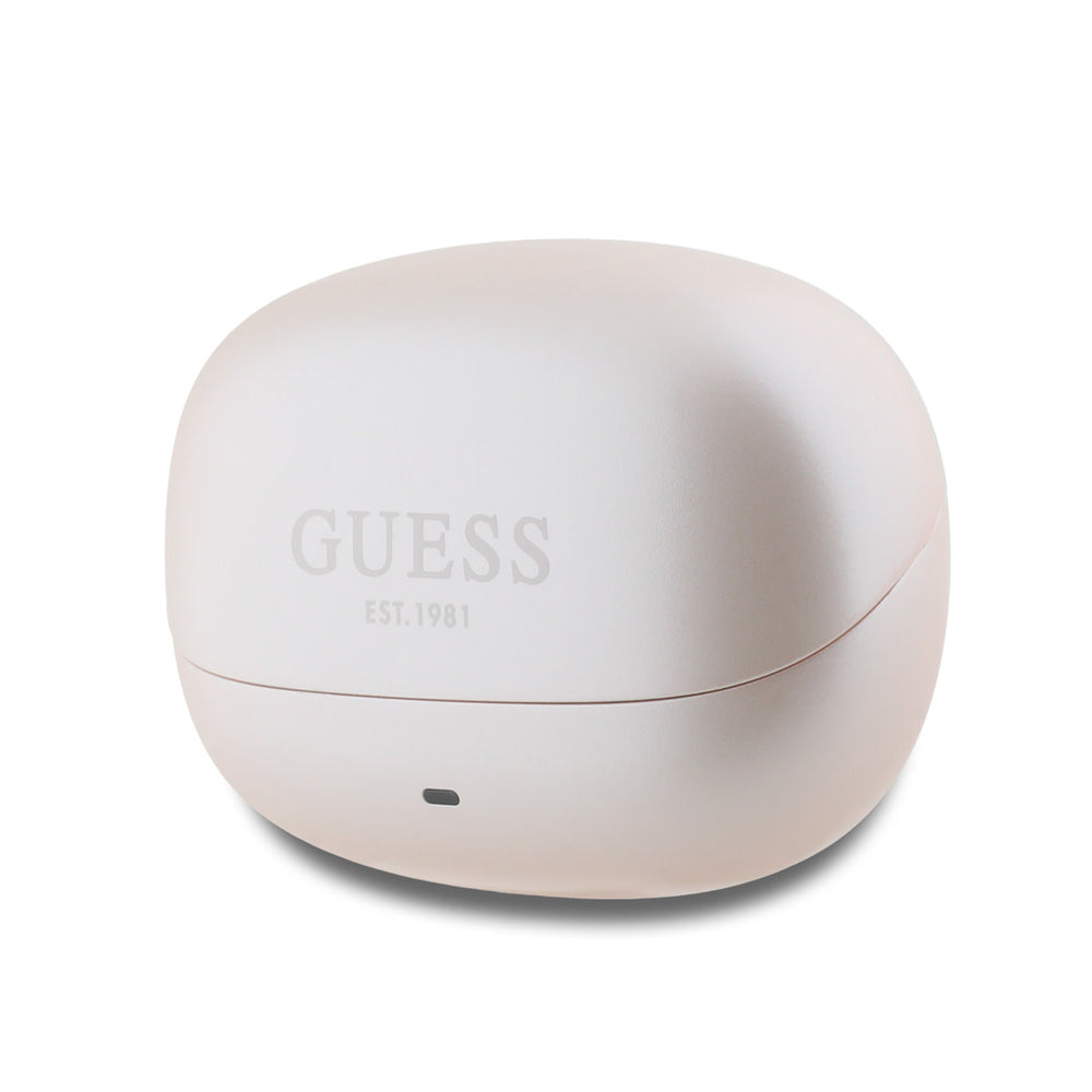 Guess Bluetooth Earbuds - TWS - ANC&ENC - Classic Printed Logo - Roze-In-ear koptelefoon-Ilumina Benelux