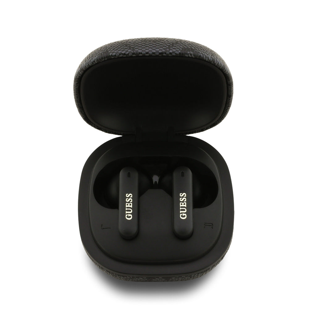 Guess Bluetooth Earbuds - TWS - ENC 4G - Classic Metal Logo - Zwart-In-ear koptelefoon-Ilumina Benelux