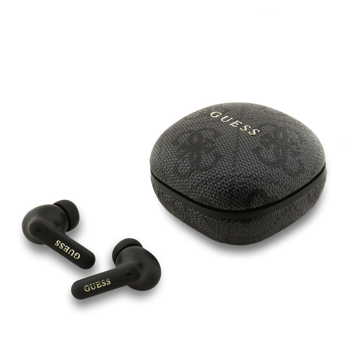Guess Bluetooth Earbuds - TWS - ENC 4G - Classic Metal Logo - Zwart-In-ear koptelefoon-Ilumina Benelux