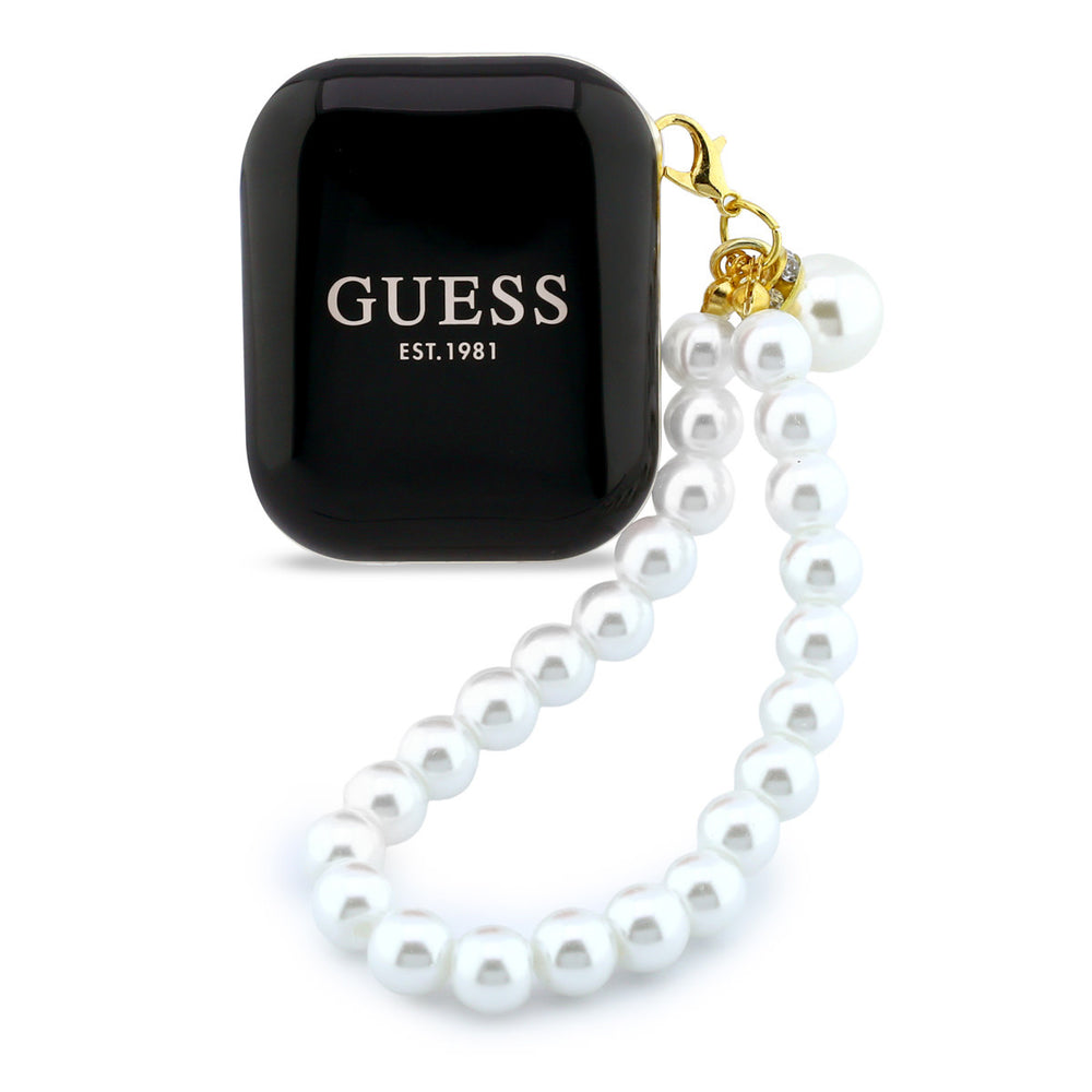 Guess Bluetooth Earbuds - TWS - Pearl Strap - Zwart-In-ear koptelefoon-Ilumina Benelux