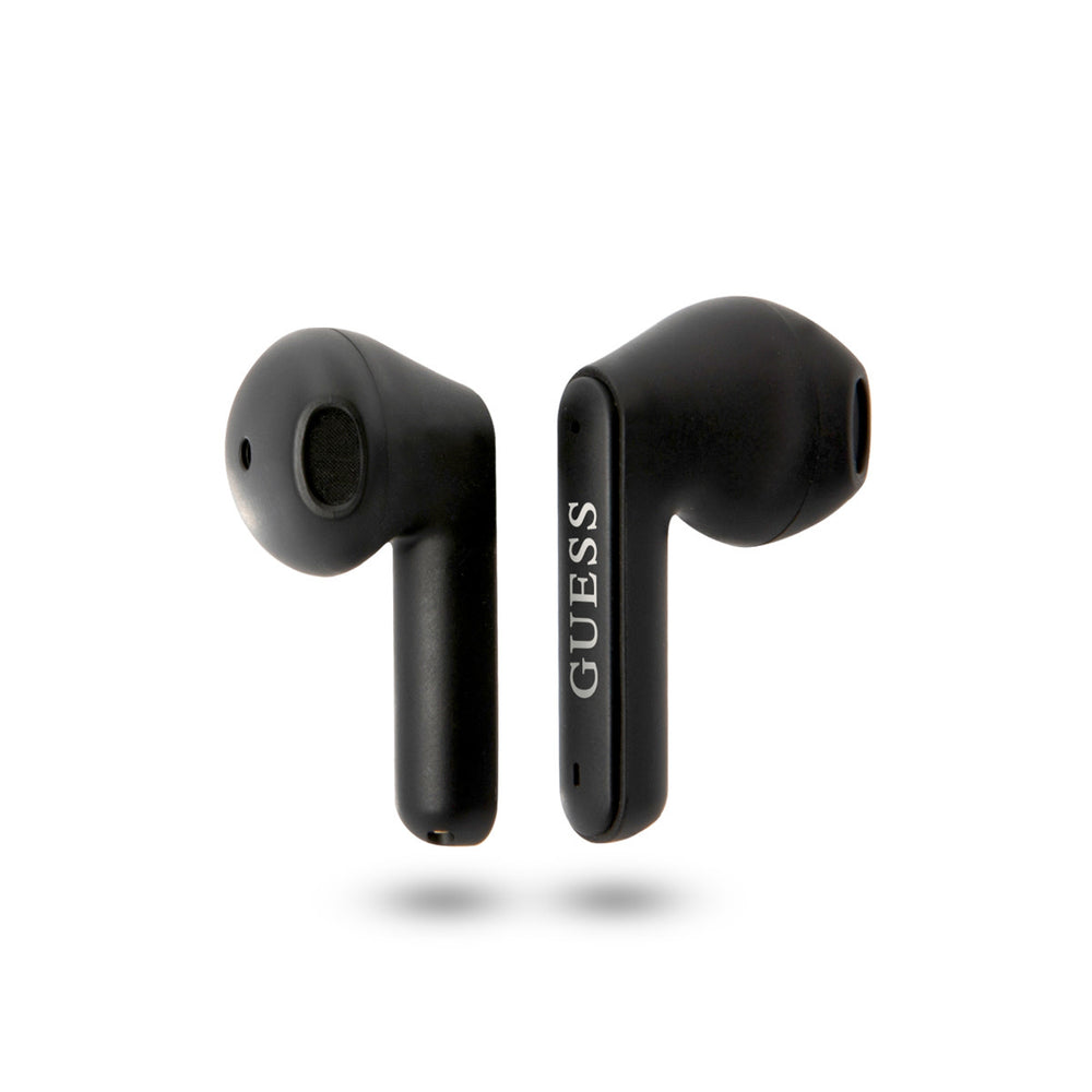 Guess Bluetooth Earbuds - TWS - Triangle Logo - Zwart-In-ear koptelefoon-Ilumina Benelux