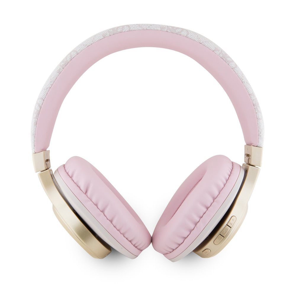 Guess Bluetooth Headphones - 4G Script - Roze-Headphones-Ilumina Benelux