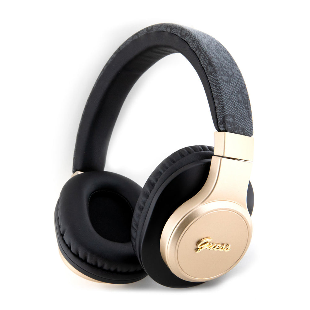 Guess Bluetooth Headphones - 4G Script - Zwart-Headphones-Ilumina Benelux