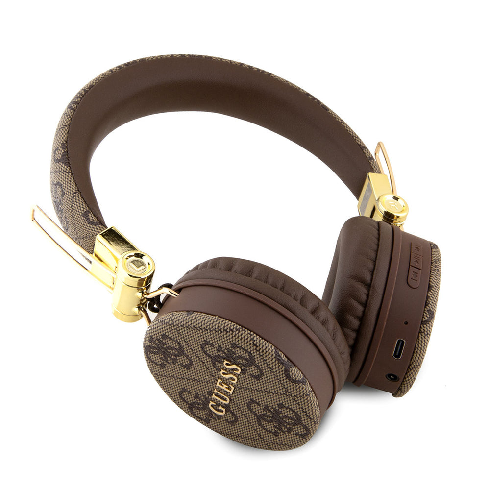 Guess Bluetooth Headphones - 4G with Round Shape - Bruin-Headphones-Ilumina Benelux