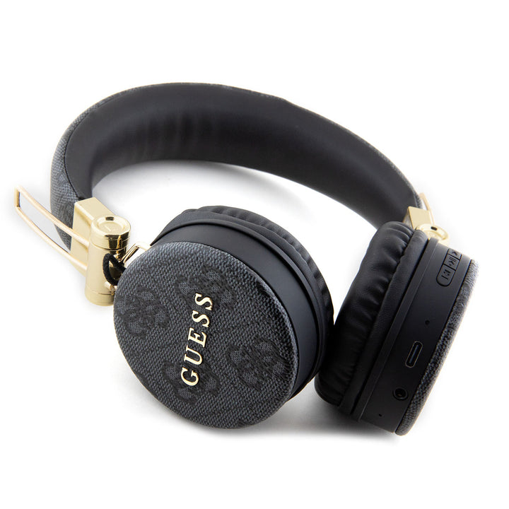 Guess Bluetooth Headphones - 4G with Round Shape - Grijs-Headphones-Ilumina Benelux