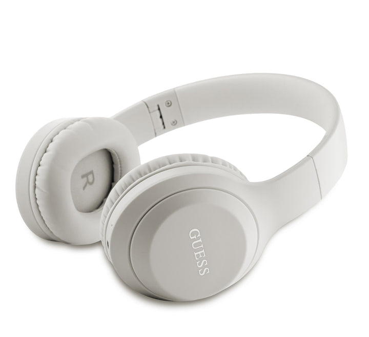 Guess Bluetooth Headphones - Classic Printed Logo - Zilver-Headphones-Ilumina Benelux
