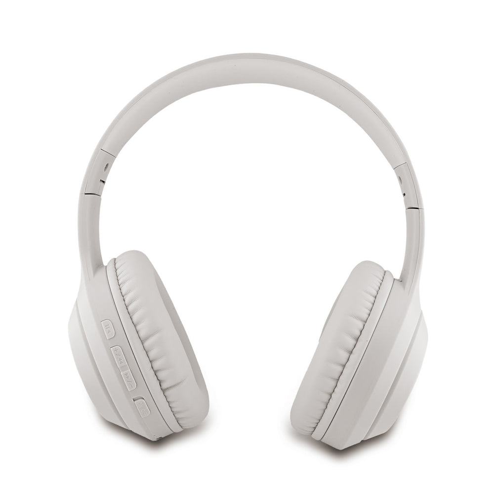 Guess Bluetooth Headphones - Classic Printed Logo - Zilver-Headphones-Ilumina Benelux