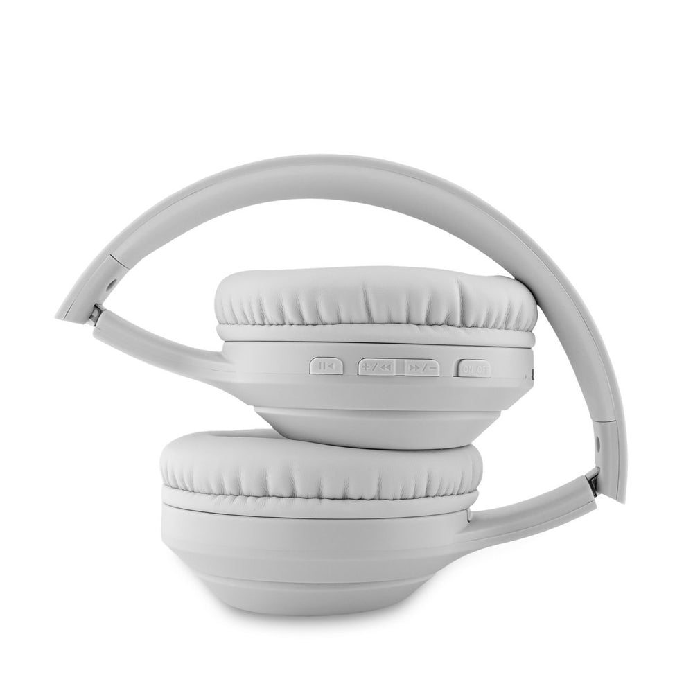 Guess Bluetooth Headphones - Classic Printed Logo - Zilver-Headphones-Ilumina Benelux