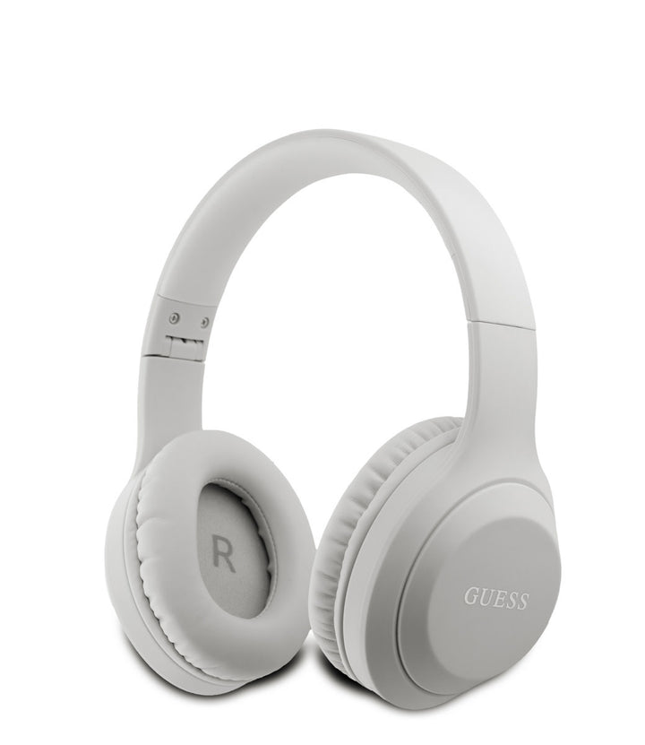 Guess Bluetooth Headphones - Classic Printed Logo - Zilver-Headphones-Ilumina Benelux