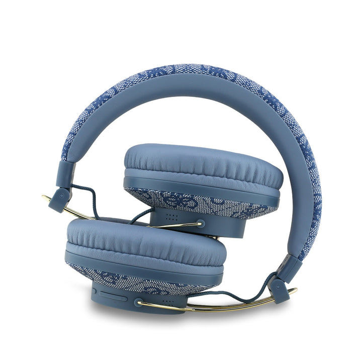 Guess Bluetooth Headphones - ENC - 4G Big Metal Logo - Blauw-Headphones-Ilumina Benelux