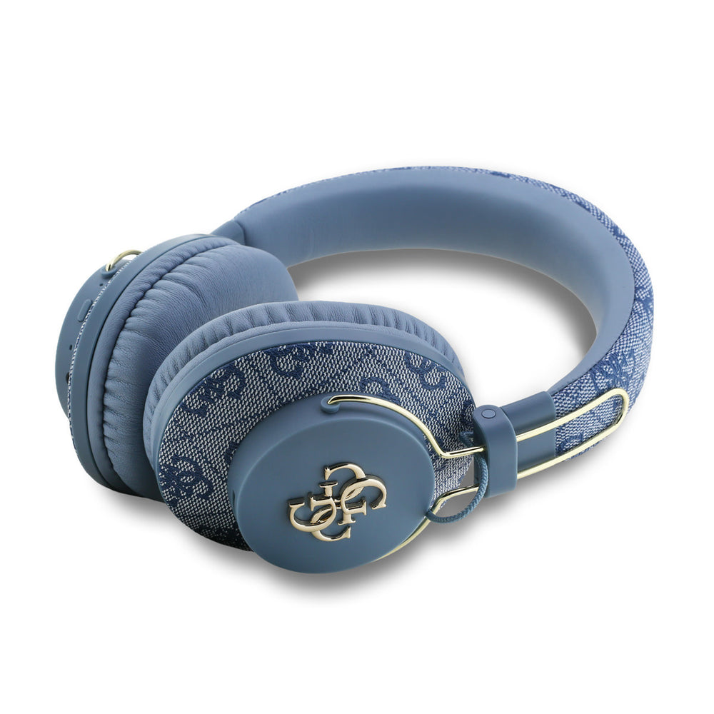 Guess Bluetooth Headphones - ENC - 4G Big Metal Logo - Blauw-Headphones-Ilumina Benelux