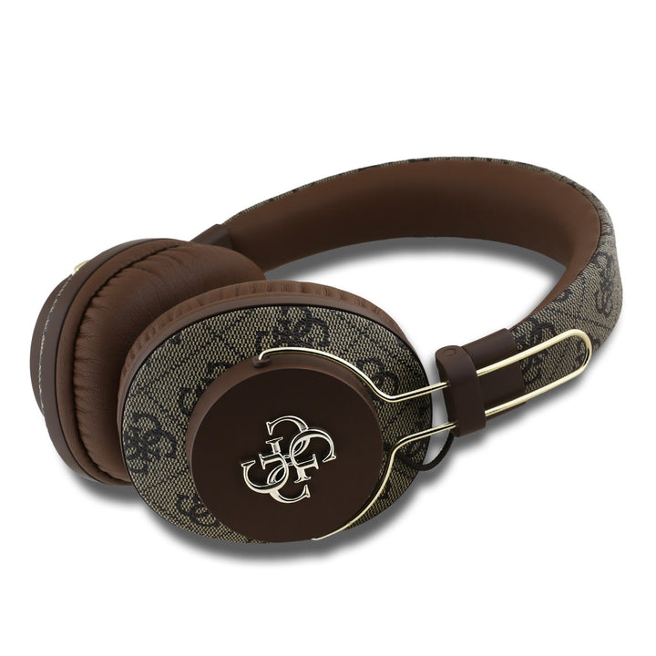 Guess Bluetooth Headphones - ENC - 4G Big Metal Logo - Bruin-Headphones-Ilumina Benelux