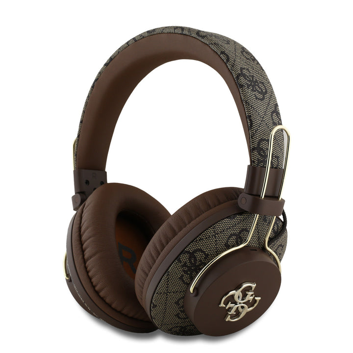 Guess Bluetooth Headphones - ENC - 4G Big Metal Logo - Bruin-Headphones-Ilumina Benelux