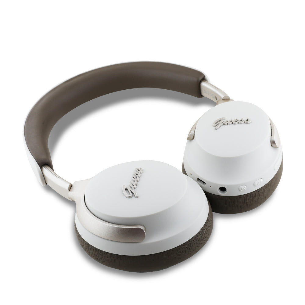Guess Bluetooth Headphones - Metal Script - Bruin-Headphones-Ilumina Benelux
