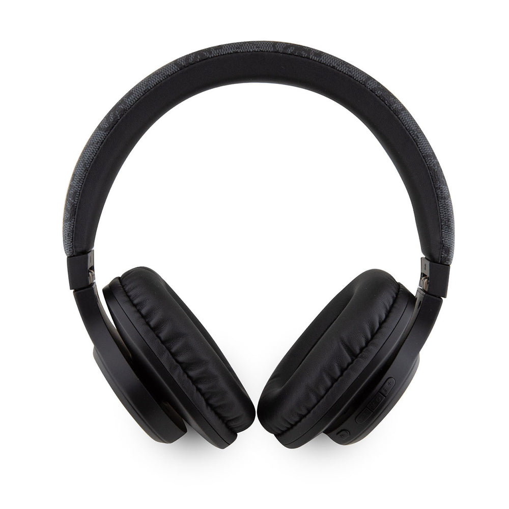 Guess Bluetooth Headphones - Tone on tone script - Zwart-Headphones-Ilumina Benelux