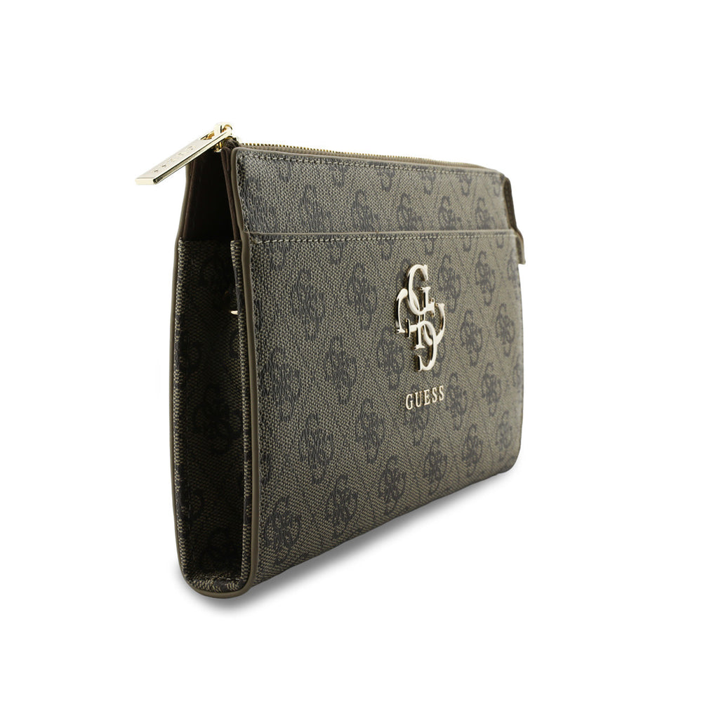 Guess PU Leather Phone Pouch - Big 4G Logo - Bruin-Hoesjes-Ilumina Benelux