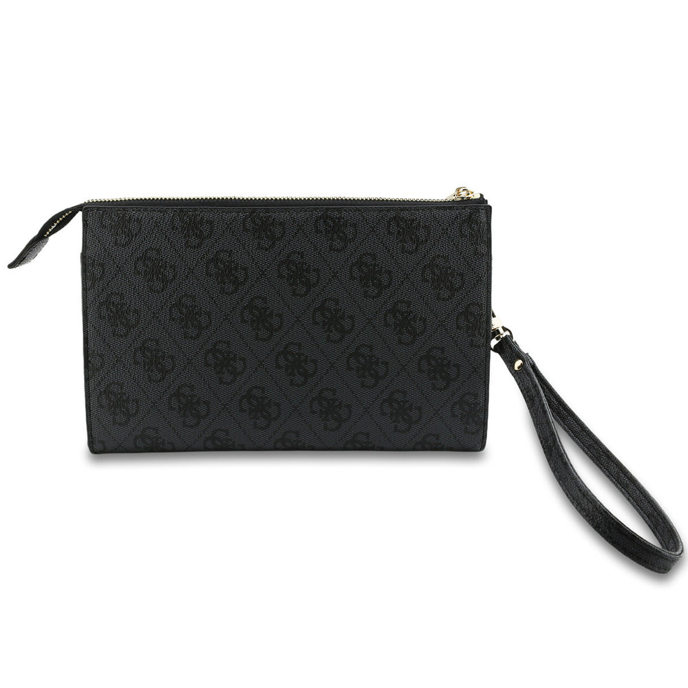Guess PU Leather Phone Pouch - Big 4G Logo - Zwart-Hoesjes-Ilumina Benelux