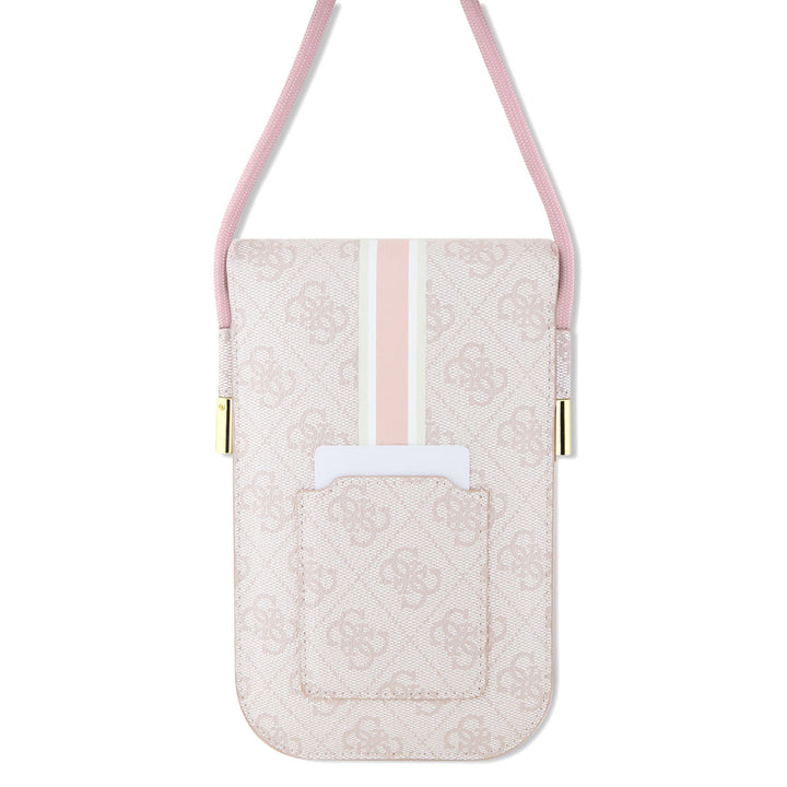 Guess PU Leather Telefoontas - Wallet Bag - Roze-Hoesjes-Ilumina Benelux
