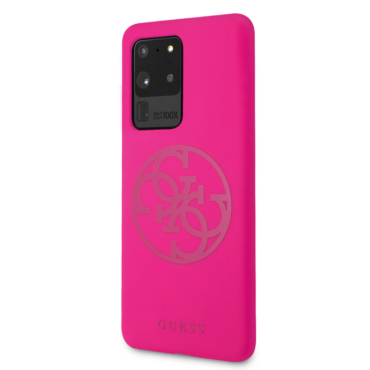 Guess Samsung Galaxy S20 Ultra Fuchsia Backcover hoesje-Hoesjes-Ilumina Benelux