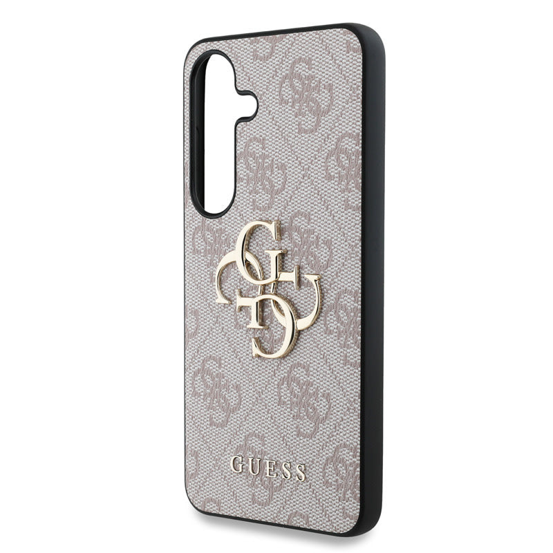 Guess Samsung Galaxy S25 Plus Backcover hoesje - 4G PU Big Logo - Roze-Hoesjes-Ilumina Benelux