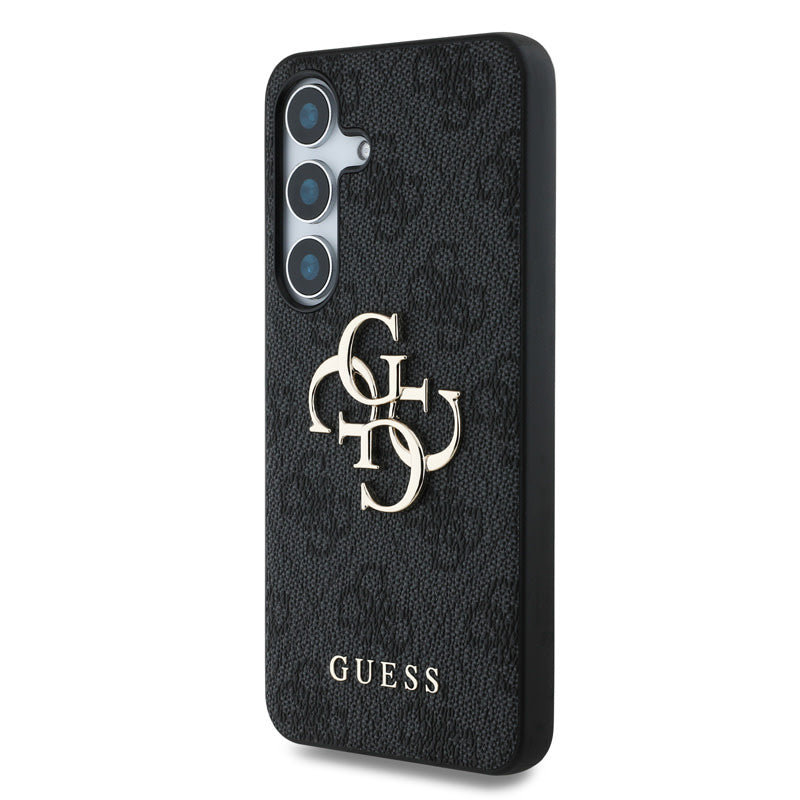 Guess Samsung Galaxy S25 Plus Backcover hoesje - 4G PU Big Logo - Zwart-Hoesjes-Ilumina Benelux