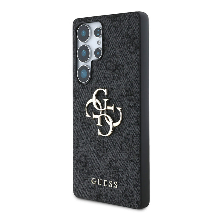 Guess Samsung Galaxy S25 Ultra Backcover hoesje - 4G PU Big Logo - Zwart-Hoesjes-Ilumina Benelux