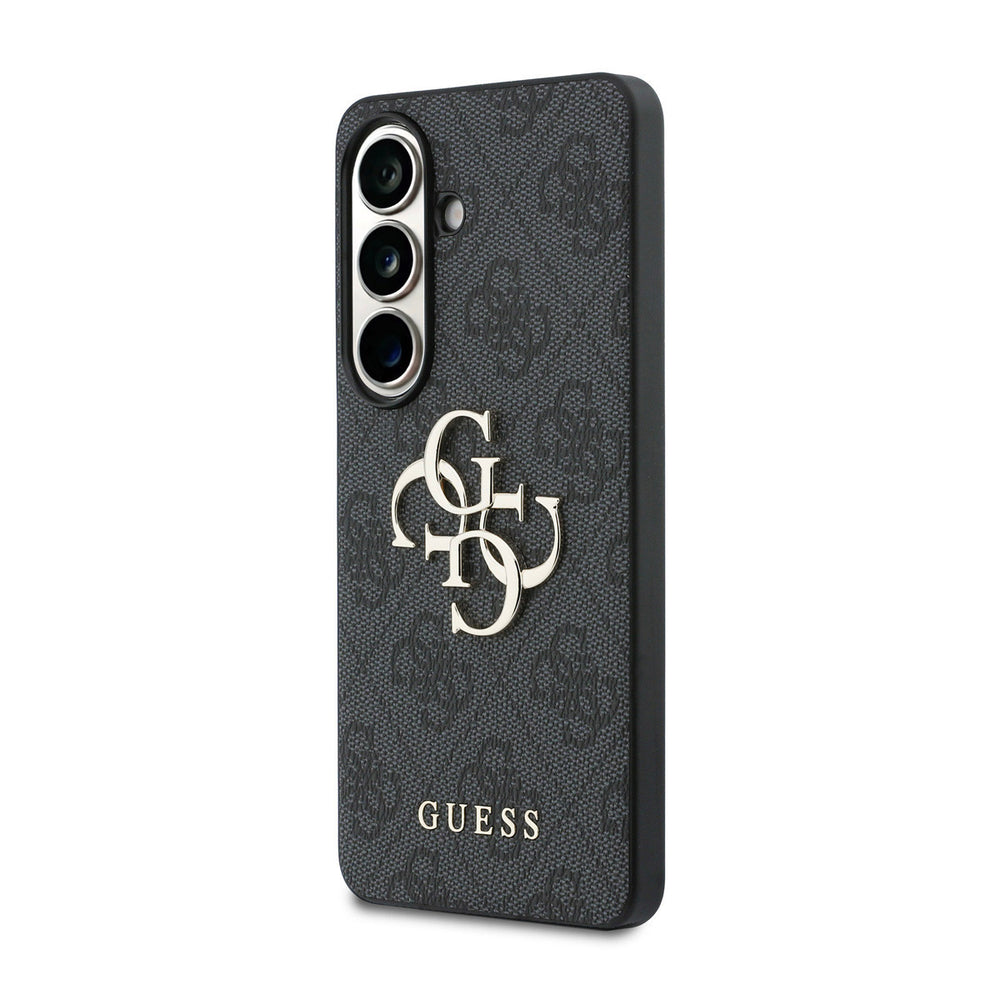 Guess Samsung Galaxy S26 Backcover hoesje - 4G - Big Metal Logo - Zwart-Hoesjes-Ilumina Benelux