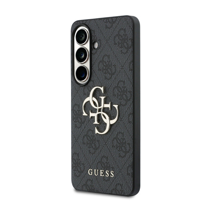 Guess Samsung Galaxy S26 Backcover hoesje - 4G - Big Metal Logo - Zwart-Hoesjes-Ilumina Benelux